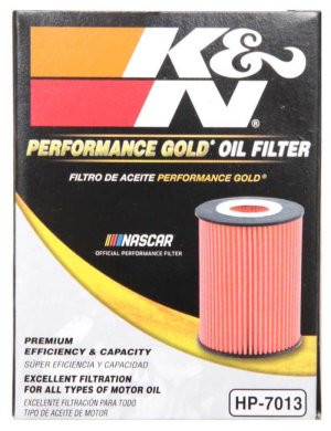 Mazda Mazdaspeed3 Oil Filter - K&N Engineering - Performance Gold - `07-`09